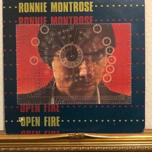 Ronnie Montrose Open Fire Vinyl Lp '78